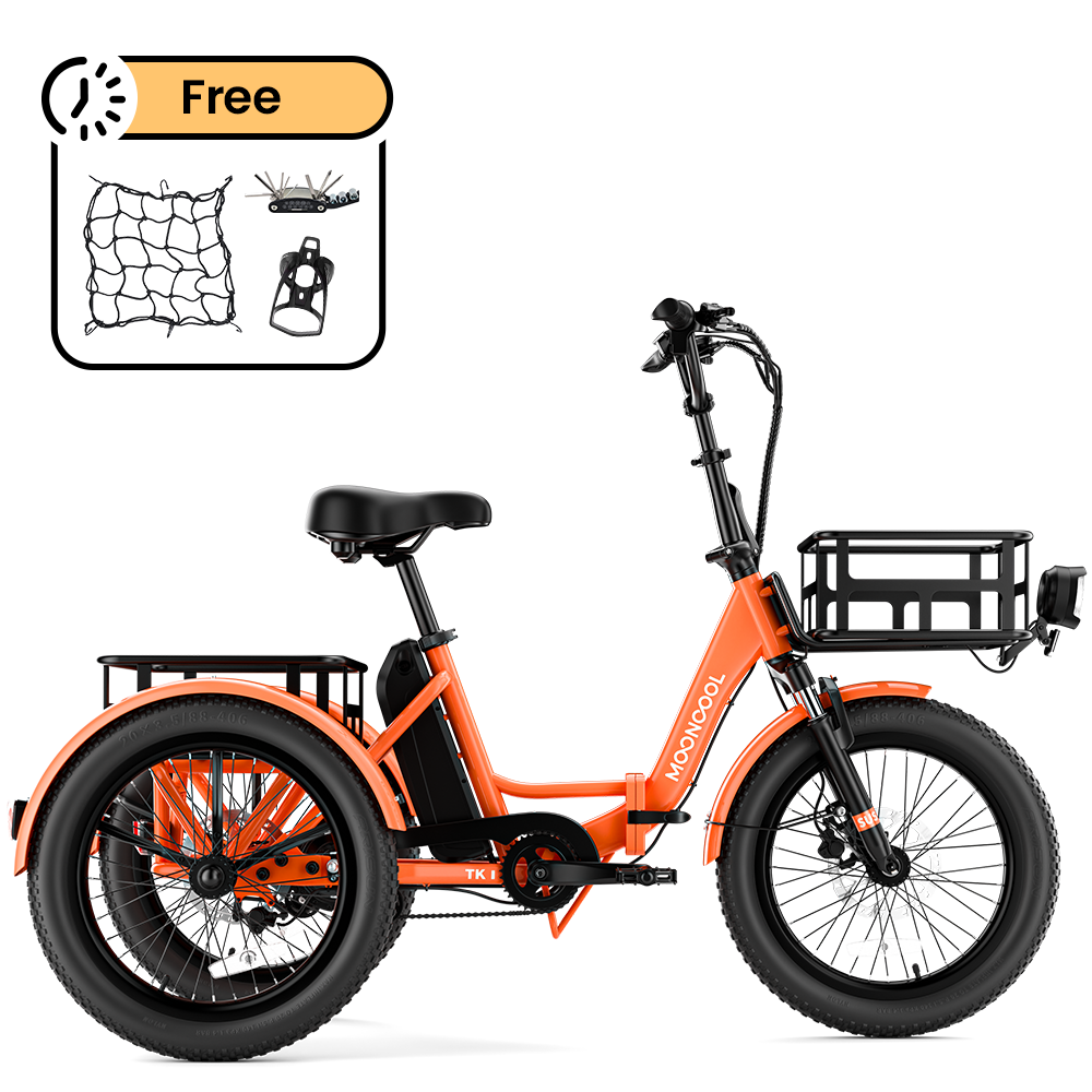 Motorized folding tricycle shop