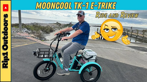 Thinking About An Electric Trike? Check Out The Awesome Mooncool TK-1 #Mooncool #ebike #etrike