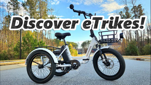 Mooncool TK1 Folding eTrike - TOO MUCH FUN!